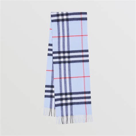 blue label burberry scarf